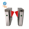 Good Quality Flap Turnstile Gate Integrated with Fingerprint and Face Recognition